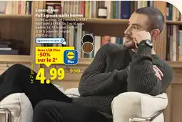 Lidl ESMARA Men Pull à grosse maille homme offre