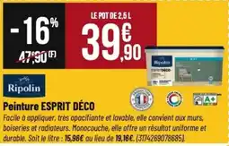 Tridôme RIPOLIN Peinture esprit déco offre