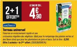 Tridôme JARDIBEST Terreau universel offre