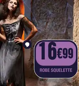 La Foir'Fouille Robe squelette offre