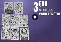 La Foir'Fouille Stickers pour fenêtre offre