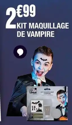 La Foir'Fouille Kit maquillage de vampire offre