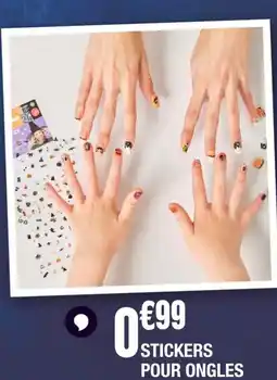 La Foir'Fouille Stickers pour ongles offre