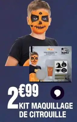 La Foir'Fouille Kit maquillage de citrouille offre