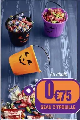 La Foir'Fouille Seau citrouille offre