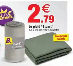 Bazarland Le plaid "Stuart" offre