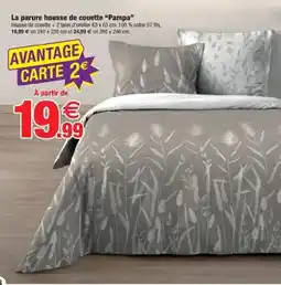 Bazarland La parure housse de couette "Pampa" offre