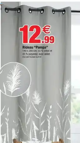 Bazarland Rideau "Pampa" offre