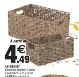 Bazarland Le panier offre