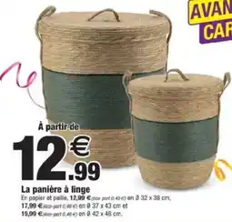 Bazarland La panière à linge offre