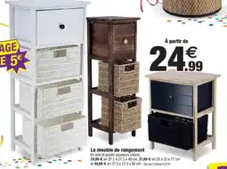 Bazarland Le meuble de rangement offre