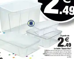 Bazarland La boîte "Space Box" offre
