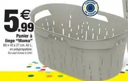 Bazarland Panier à linge "Moma" offre