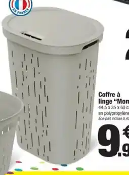 Bazarland Coffre à linge "Moma" offre