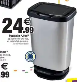 Bazarland Poubelle "Jive" offre