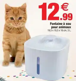 Bazarland Fontaine à eau pour animaux offre