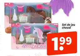Wibra Set de jeu cheval offre