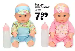 Wibra Poupon avec biberon offre