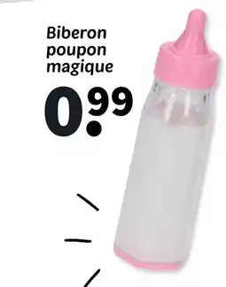 Wibra Biberon poupon magique offre