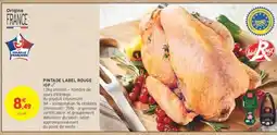 Intermarché PINTADE LABEL ROUGE IGP offre