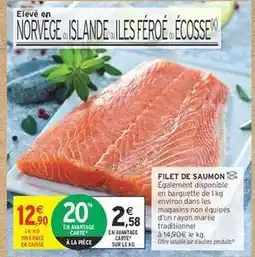 Intermarché FILET DE SAUMON offre
