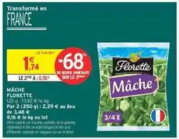 Intermarché Mâche Florette offre
