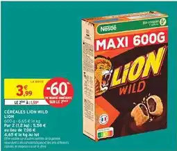 Intermarché CÉRÉALES LION WILD offre