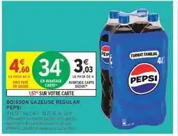 Intermarché Boisson Gazeuse Regular Pepsi offre