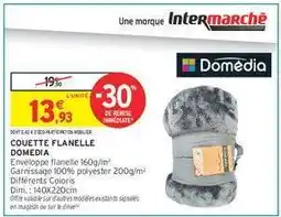 Intermarché COUETTE FLANELLE DOMEDIA offre
