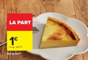 Part de flan
