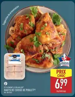ALDI St-clément le volailler hauts de cuisse de poulet offre