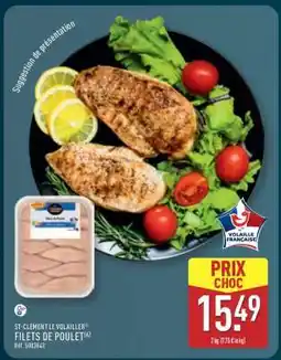 ALDI St-clément le volailler filets de poulet offre