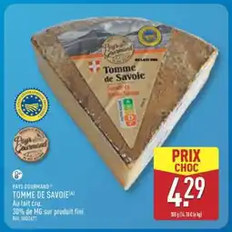 ALDI Tomme de Savoie offre