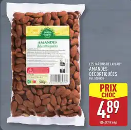ALDI Les jardins de laylah amandes décortiquées offre
