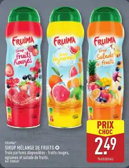 ALDI FRUIMA Sirop mélange de fruits offre