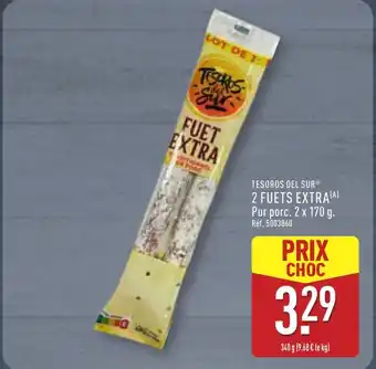 ALDI TESOROS DEL SUR 2 fuets extra offre