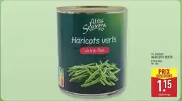 ALDI ALL SEASONS Haricots Verts offre