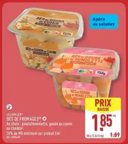 ALDI DÉS DE FROMAGES offre