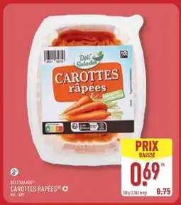 ALDI DELI'SALADE CAROTTES RÂPÉES offre