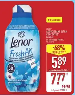 ALDI Lenor Adoucissant Ultra Concentré offre