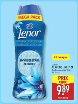 ALDI Lenor Perle de Linge offre