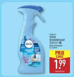 ALDI Febreze Spray Désodorisant Textile offre