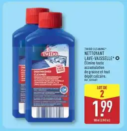 ALDI TWIDO CLEANING NETTOYANT LAVE-VAISSELLE offre