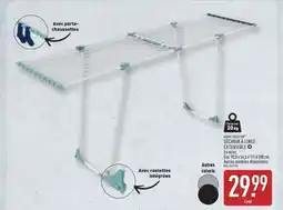 ALDI HOME CREATION SÉCHOIR À LINGE EXTENSIBLE offre