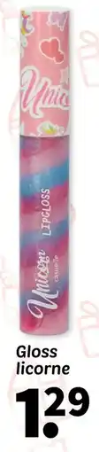 Wibra Gloss licorne offre