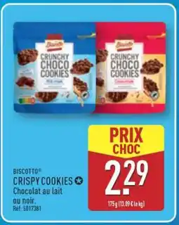 ALDI BISCOTTO CRISPY COOKIES offre