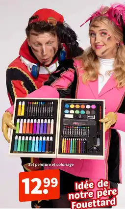 Wibra Set peinture et coloriage offre