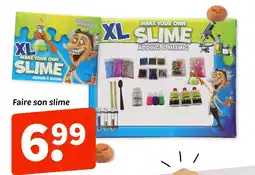 Wibra Faire son slime offre