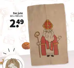 Wibra Sac jute 60 x 100 cm offre