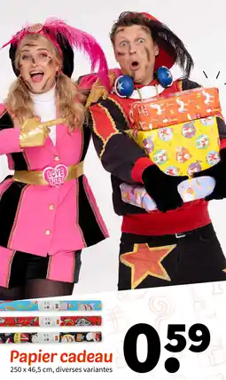 Wibra Papier cadeau offre